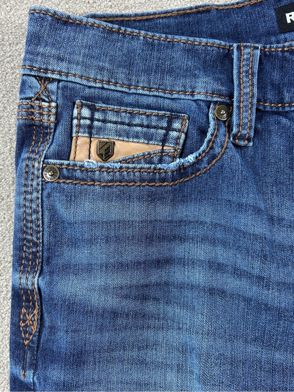RANK 45 Bootcut Jeans , 30-32(tag)
32x31,5(measured) - Picture 7 of 14